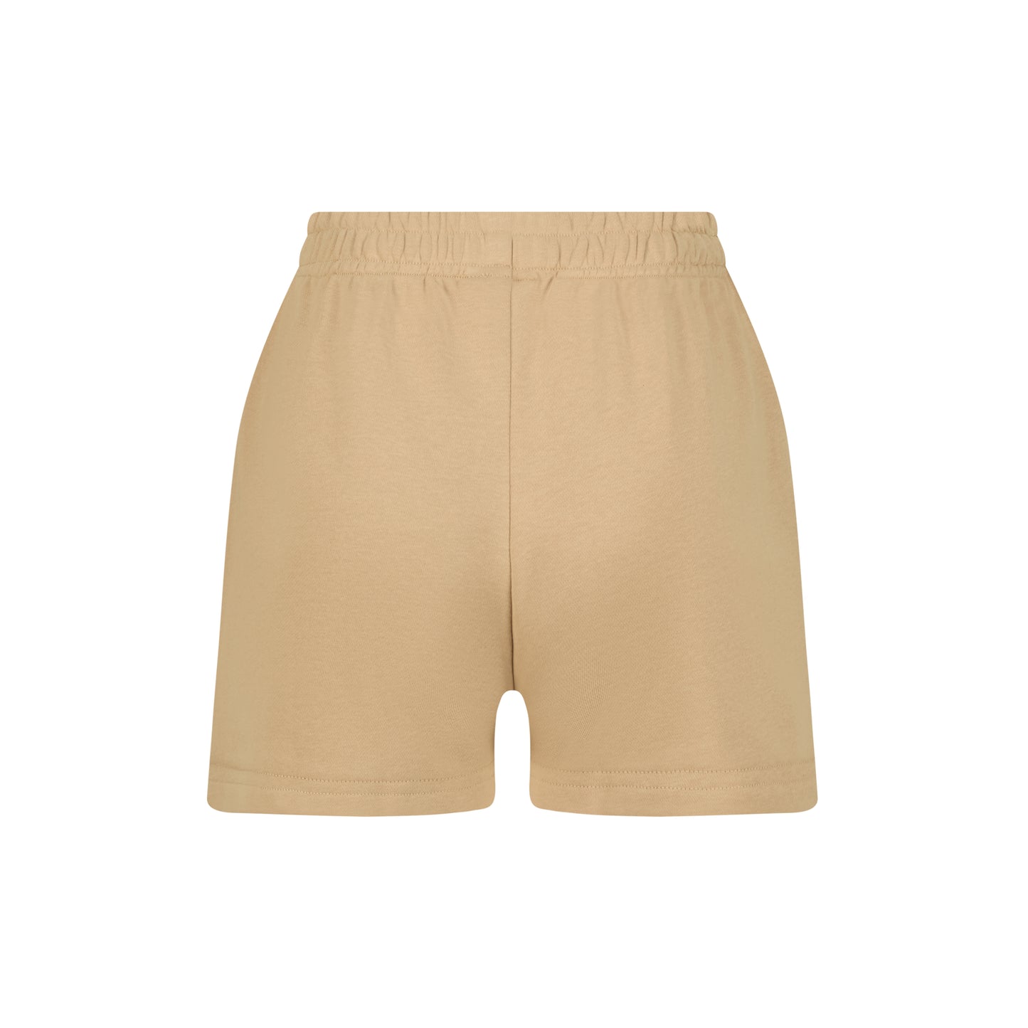 Beige High Waisted Shorts