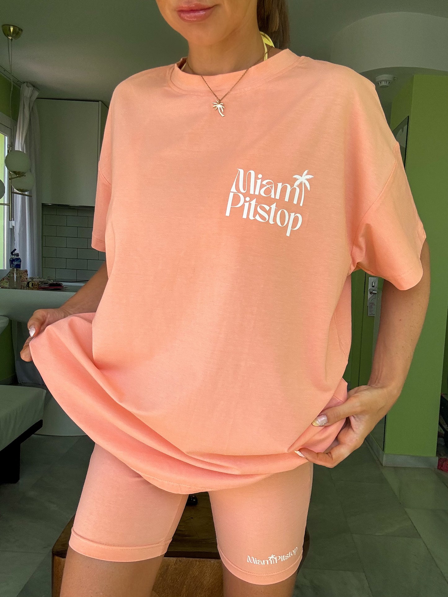 Miami T-Shirt Peach