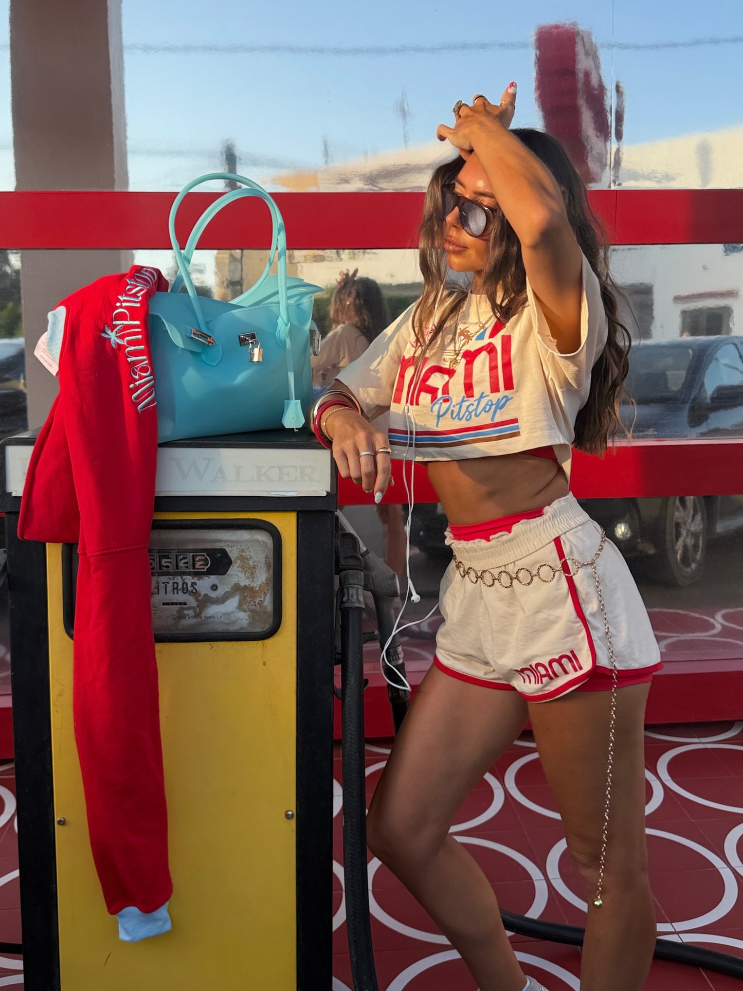 Miami Auto Club Crop Top